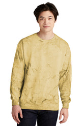 Comfort Colors® Color Blast Crewneck Sweatshirt - Citrine - S